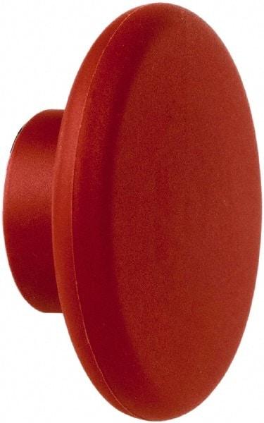 Schneider Electric - Extended Mushroom Head Pushbutton Switch Knob - Red, Nonilluminated - Makers Industrial Supply