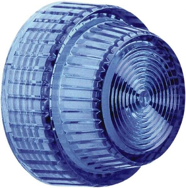 Schneider Electric - Pilot and Indicator Light Lens - Blue - Makers Industrial Supply