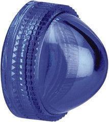 Schneider Electric - Pilot and Indicator Light Lens - Blue - Makers Industrial Supply