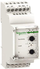 Schneider Electric - 2NO/2NC, 24-240 VAC/DC Control Relay - DIN Rail Mount - Makers Industrial Supply