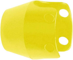 Schneider Electric - Extended Mushroom Head Pushbutton Switch Guard - Yellow - Makers Industrial Supply