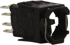 Schneider Electric - 2NO, Multiple Amp Levels, Electrical Switch Contact Block - Makers Industrial Supply