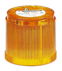 Schneider Electric - LED Lamp, Orange, Steady, Stackable Tower Light Module - 24 VAC/VDC, 0.63 Amp, IP40, IP42 Ingress Rating, Base Mount - Makers Industrial Supply