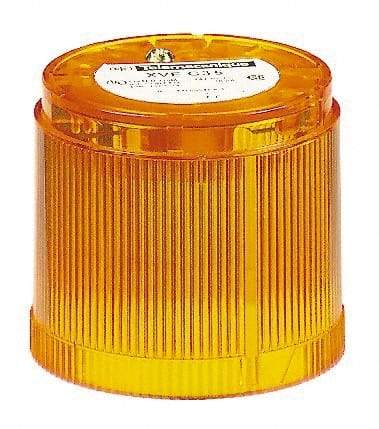 Schneider Electric - LED Lamp, Orange, Steady, Stackable Tower Light Module - 120 VAC, 0.16 Amp, IP40, IP42 Ingress Rating, Base Mount - Makers Industrial Supply