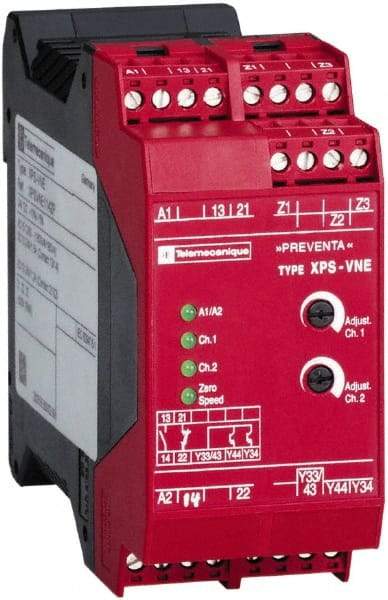 Schneider Electric - 24 VDC, Electromechanical & Solid State Screw Clamp General Purpose Relay - 2.5 Amp at 24 VDC, 45mm Wide x 99mm High x 114mm Deep - Makers Industrial Supply