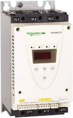 Schneider Electric - 32 Amp, 208 to 600 Coil VAC, 50/60 Hz, IEC Motor Starter - 1 Phase Hp: 10 at 230 Volt, 7.5 at 208 Volt, 3 Phase Hp: 20 at 460 Volt, 25 at 575 Volt - Makers Industrial Supply