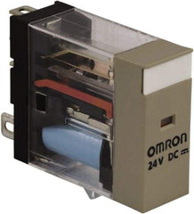 Schneider Electric - Electromechanical Plug-in General Purpose Relay - 10 Amp at 24 VDC, SPDT, 24 VDC - Makers Industrial Supply