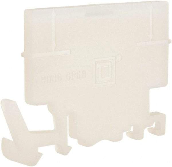 Square D - Terminal Block End Barrier - Use with Type G Terminal Blocks - Makers Industrial Supply