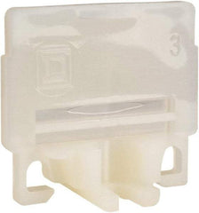 Square D - Terminal Block End Barrier - Use with Type G Terminal Blocks - Makers Industrial Supply