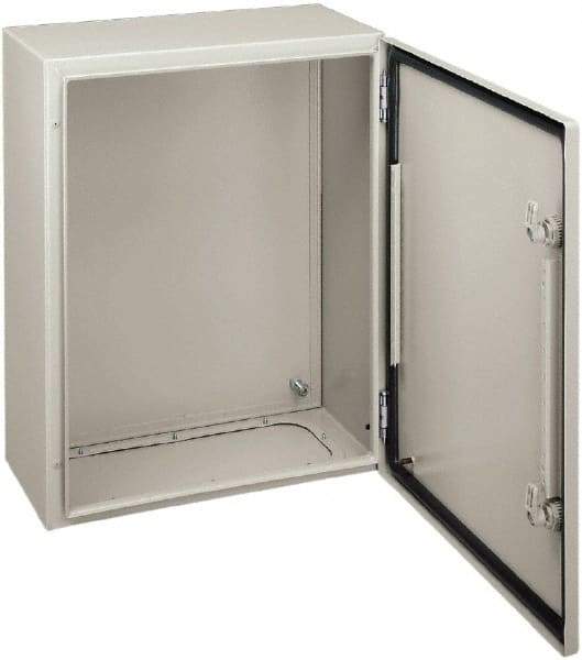 Schneider Electric - Steel Standard Enclosure Hinge Cover - NEMA 4, 300mm Wide x 400 mm High x 200mm Deep - Makers Industrial Supply