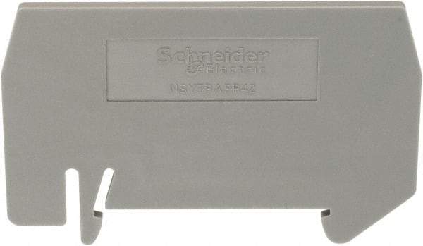 Schneider Electric - 2mm High, Terminal Block Partition Plate - Use with Various Terminal Blocks - Makers Industrial Supply