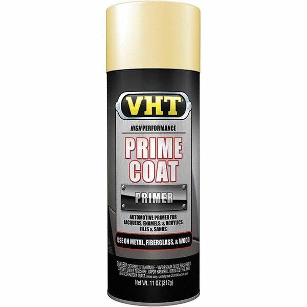 VHT - 11 oz Yellow Aerosol Can - 12 Sq Ft/Gal, Direct to Metal, Quick Drying, Interior/Exterior - Makers Industrial Supply