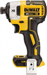 DeWALT - 20 Volt, 1/4" Drive, 20, 125, 152 Ft/Lb Torque, Cordless Impact Driver - 1000, 2800, 3250 RPM, Lithium-Ion, Bare Tool - Makers Industrial Supply