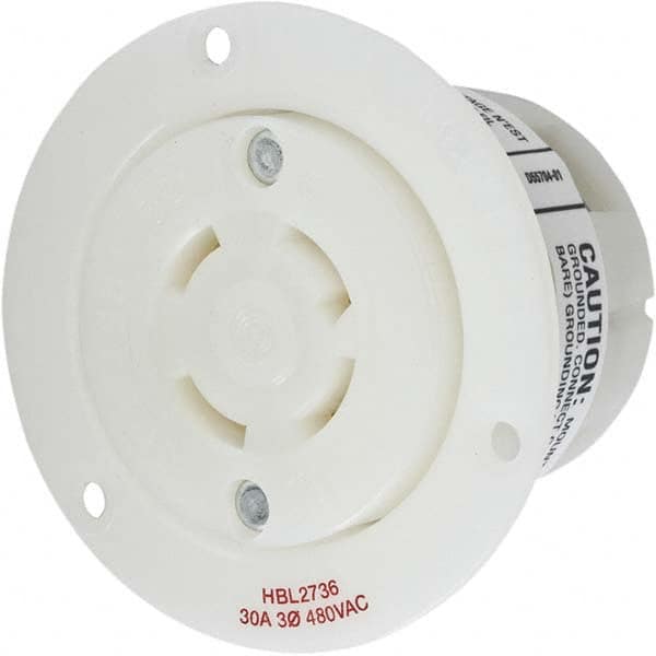 Hubbell Wiring Device-Kellems - Twist Lock Receptacles Receptacle/Part Type: Receptacle Gender: Female - Makers Industrial Supply