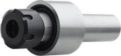 Komet - Straight Shank, Series ER25, ER Reamer Collet Chuck - 3.3071 Inch Projection, 0.1185 to 0.6299 Inch Collet Capacity, 2.3622 Inch Shank Length, Through Coolant - Exact Industrial Supply