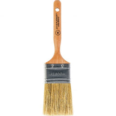 Wooster Brush - 2" Flat Hog Varnish Brush - 2-11/16" Bristle Length, 5-1/8" Maple Dowel Handle - Makers Industrial Supply