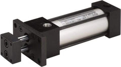 Norgren - 6" Stroke x 1-1/2" Bore Double Acting Air Cylinder - 1/4 Port, 250 Max psi, -20 to 200°F - Makers Industrial Supply