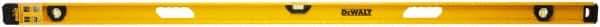 DeWALT - 72" Long 3 Vial I-Beam Level - Aluminum, Yellow - Makers Industrial Supply