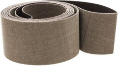 3M - 2" Wide x 132" OAL, A100 Grit, Aluminum Oxide Abrasive Belt - Aluminum Oxide, Coated, Cloth Backing, Dry, Series 237AA - Makers Industrial Supply