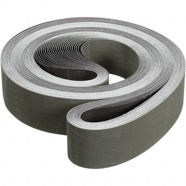 3M - 3" Wide x 132" OAL, A16 Grit, Aluminum Oxide Abrasive Belt - Aluminum Oxide, Coated, Cloth Backing, Dry, Series 237AA - Makers Industrial Supply