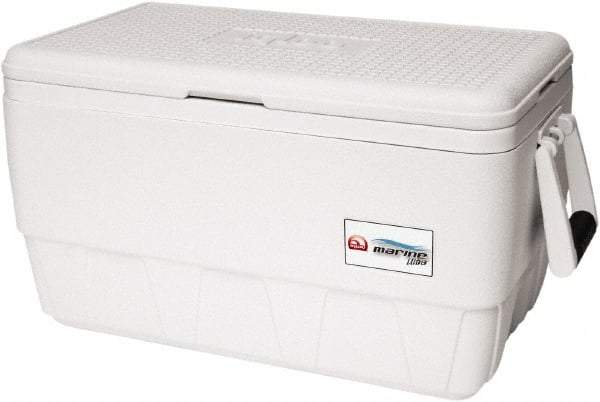 Igloo - 36 Qt Ice Chest - Polyethylene, White - Makers Industrial Supply