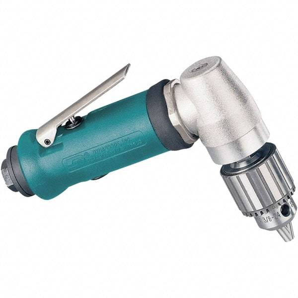 Dynabrade - 1/4" Keyed Chuck - Inline Handle, 15,000 RPM, 0.4 hp, 90 psi - Makers Industrial Supply