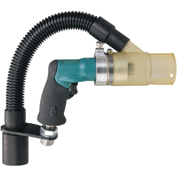 Dynabrade - 1/4" Keyed Chuck - Pistol Grip Handle, 500 RPM, 0.4 hp, 90 psi - Makers Industrial Supply