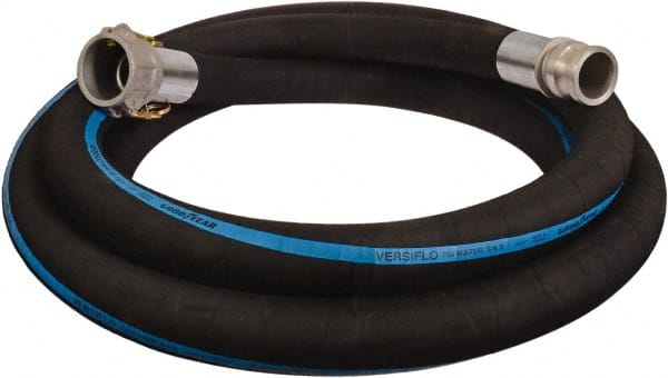 Continental ContiTech - Liquid Suction & Discharge Hose Inside Diameter (Inch): 1-1/2 Length (Feet): 1 - Makers Industrial Supply