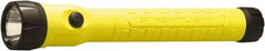 Streamlight - White LED Bulb, 130 Lumens, Industrial/Tactical Flashlight - Yellow Plastic Body, 1 4.8 V\xB6Sub-C Battery Included - Makers Industrial Supply