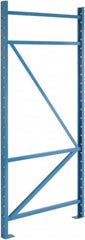 Steel King - 39,990 Lb Capacity Heavy-Duty Framing Upright Pallet Storage Rack - 3" Wide x 96" High x 42" Deep, Powder Coat Blue - Makers Industrial Supply