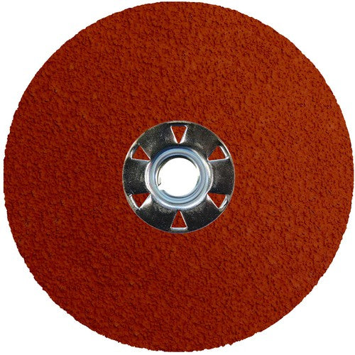 5X5/8-11 36G CER RESIN FIBER DISC - Makers Industrial Supply