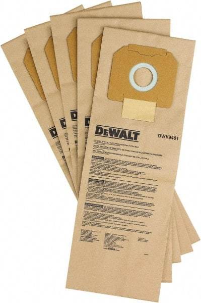 DeWALT - Paper Dust Collection Bag - For DWV010, DWV012 - Makers Industrial Supply