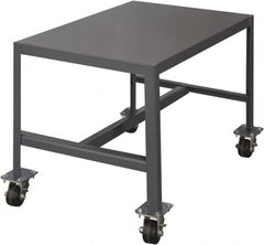 Durham - Mobile Work Bench - Steel, Gray, 36" Long x 24" Deep x 18" High - Makers Industrial Supply