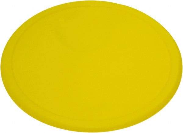 Rubbermaid - 13" Wide, Round Polyethylene Lid - Use with FG572600, FG572624, FG572700, FG572724, FG572800, FG572824, FG572900, FG572924 - Makers Industrial Supply