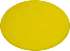 Rubbermaid - 13" Wide, Round Polyethylene Lid - Use with FG572600, FG572624, FG572700, FG572724, FG572800, FG572824, FG572900, FG572924 - Makers Industrial Supply