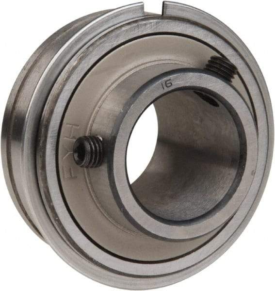 Value Collection - 1-1/8" ID x 2.441" OD, 4,383 Lb Dynamic Capacity, Free Spin Insert Insert Bearing - 52100 Steel Insert, 0.866" Race Width, 2,540 Lb Static Capacity - Makers Industrial Supply