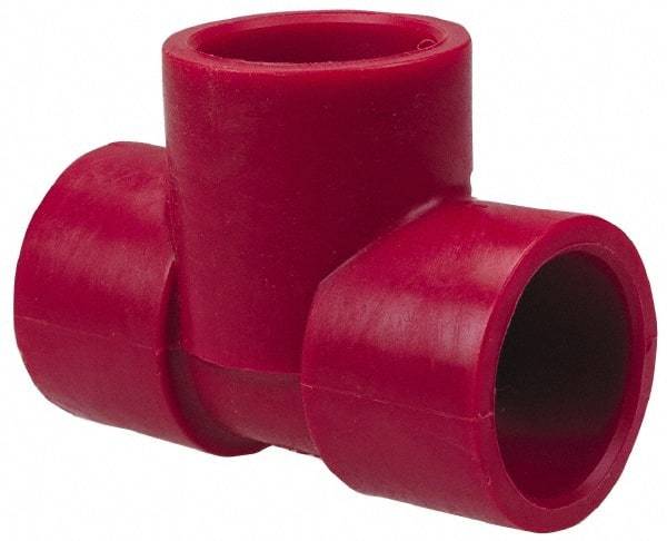 NIBCO - 3" PVDF Plastic Pipe Fitting - S x S x S End Connections - Makers Industrial Supply