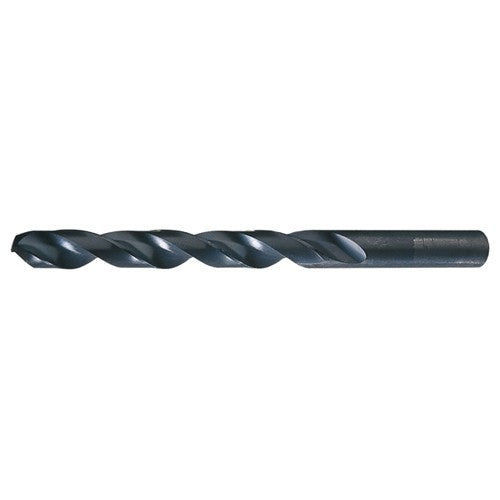 U RHS / RHC HSS 135 Degree Split Point Heavy Duty Jobber Length Drill - Steam Oxide - Exact Industrial Supply