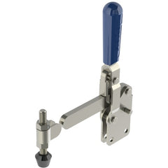 760 lbs Capacity - Solid - Vertical with Solid Arm - Hold Down Action Toggle Clamp