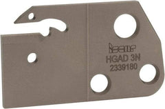 Iscar - 1.1811" Blade Height, 0.1575" Blade Width, 1.9882" OAL, Neutral Cut, Double End Indexable Cut-Off Blade - HGAD Blade - Makers Industrial Supply