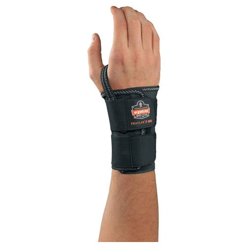 4010 MR Black Double Strap Wrist Support - Makers Industrial Supply