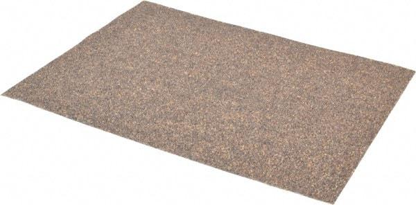 Value Collection - 36 Grit, Aluminum Oxide Sanding Sheet - 11" Long x 9" Wide, Very Coarse Grade, D Weighted Backing - Makers Industrial Supply