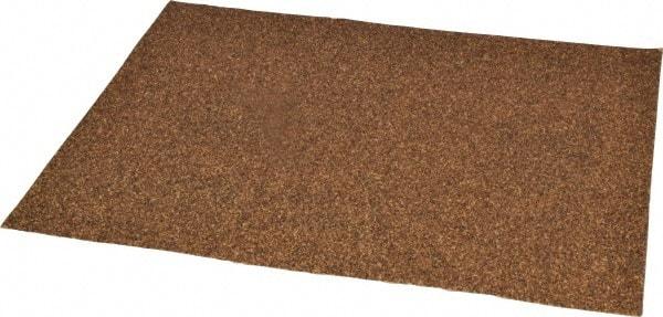 Value Collection - 40 Grit, Aluminum Oxide Sanding Sheet - 11" Long x 9" Wide, Coarse Grade, D Weighted Backing - Makers Industrial Supply