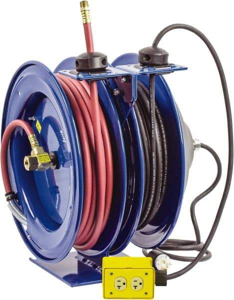 CoxReels - 50' Spring Retractable Hose Reel - 300 psi, Hose Included - Makers Industrial Supply