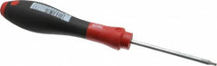 Wiha - T7 Torx Driver - 60mm Blade Length, 6-1/2" OAL, Ergonomic Handle - Makers Industrial Supply