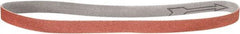 DeWALT - 1/4" Wide x 18" OAL, 60 Grit, Aluminum Oxide Abrasive Belt - Aluminum Oxide, Medium, Coated, Cloth Backing, Dry - Makers Industrial Supply