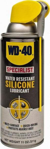 WD-40 Specialist - 16 oz Aerosol Silicone Spray Lubricant - High Temperature, Low Temperature, High Pressure - Makers Industrial Supply