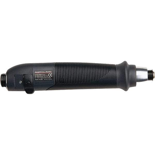 Ingersoll-Rand - 1/4" Bit Holder, 1,500 RPM, Inline Handle Air Screwdriver - 2.7 to 9.7 In/Lb Torque, 4 CFM - Makers Industrial Supply