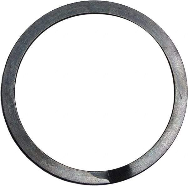 Rotor Clip - 1.291" Groove Diam, 1-3/8" Shaft Diam, Oil Over Steel Steel, Spiral External Retaining Rings - 0.056" Groove Width, 0.042" Groove Depth, 0.05" Ring Thickness, Grade 1060-1090 - Makers Industrial Supply