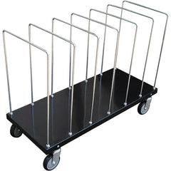 Vestil - 400 Lb Capacity Steel Carton Cart - 18" OAW, Rubber Casters - Makers Industrial Supply